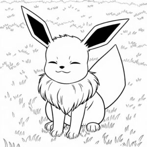 eevee pokemon kleurplaten