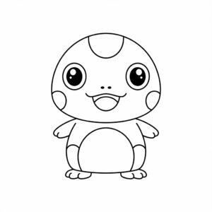 pokemon kleurplaat makkelijk