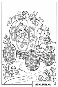 Prinses in de pompoenkoets kleurplaat.jpg