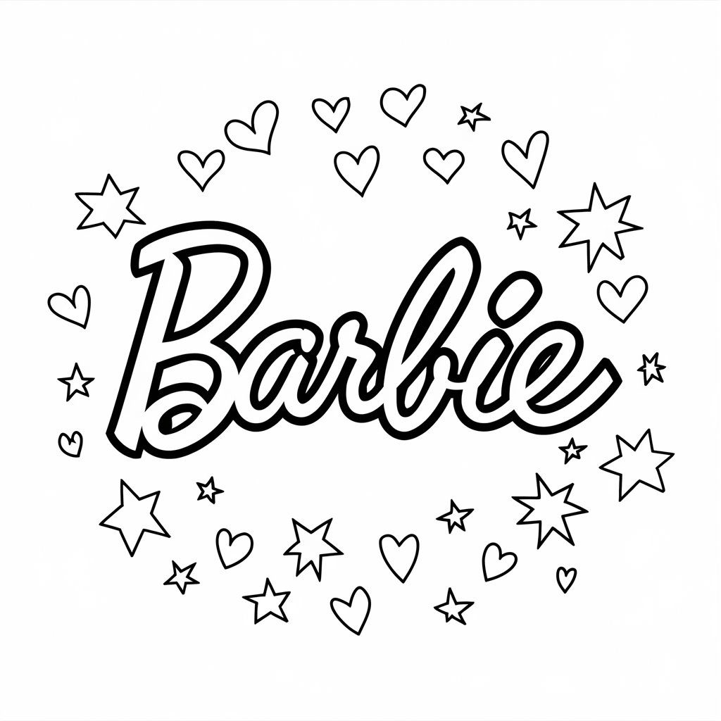 coloriage barbie à imprimer pdf