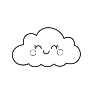 gattini kawaii da colorare