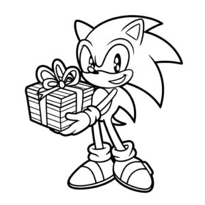 sonic coloriage a imprimer