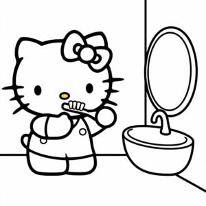 ausmalbilder kostenlos hello kitty