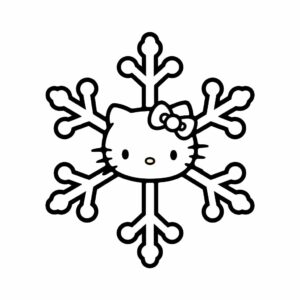 ausmalbilder zum ausdrucken hello kitty