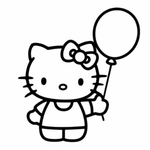 hello kitty ausmalbilder