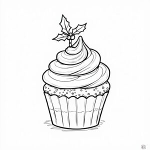 kerst kleurplaat printen