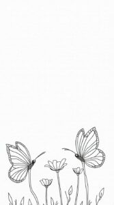 ausmalbild blume kostenlos