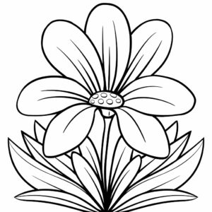 disegni da colorare fiori