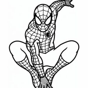 spiderman da colorare e stampare