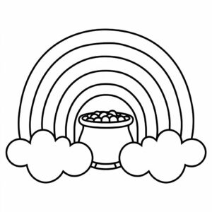 farvelægge regnbuen en enehorn