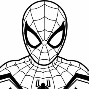 disegni colorare spiderman
