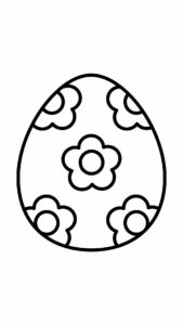 disegni uova di pasqua da colorare