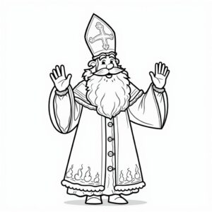 värityssivut Sinterklaas