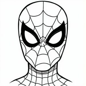 kleurplaten spiderman