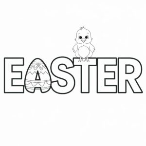 ausmalbilder frohe ostern