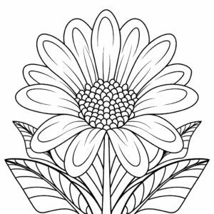 disegni da colorare sui fiori