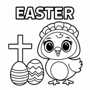 ausmalbild ostern kostenlos