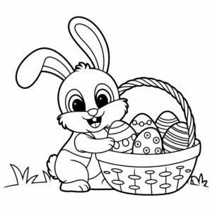 ausmalbild kostenlos ostern