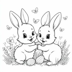 disegni da colorare di pasqua