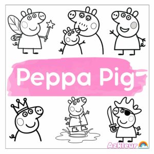 Peppa Pig värityssivu