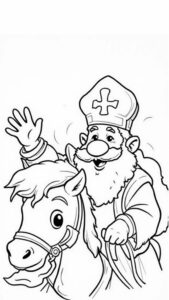 Sinterklaas värityssivut