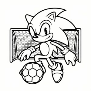 coloriage sonic et shadow