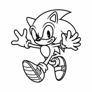 coloriages sonic