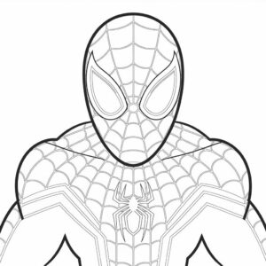 spiderman disegno da colorare
