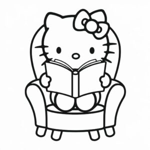 ausmalbild hello kitty