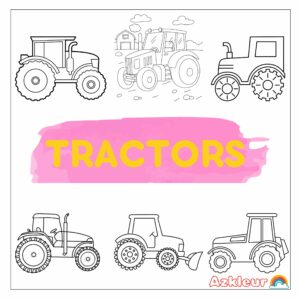 Coloriage Tracteur