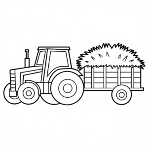 coloriage tracteur john deere