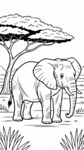 Elefantenlandschaft im PDF-Format