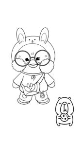 Coloriage Lalafanfan téléchargement 2025 gratuit