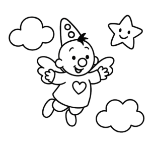 Gratis kleurplaat Bumba’s Droomwereld