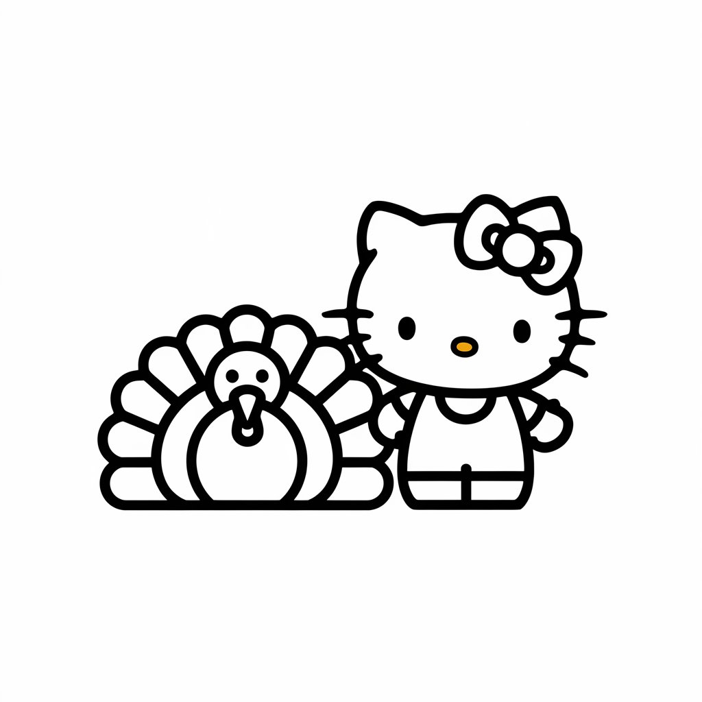 Hello Kitty Coloring Pages Event Images