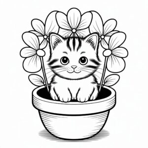 Kätzchen im Blumentopf PDF kostenlos