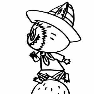 Labubu-kleurplaat-voor-school