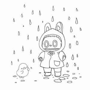 Labubu-kleurplaat-voor-vrije-tijd