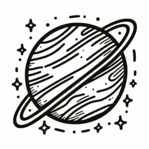 coloriage planète terre