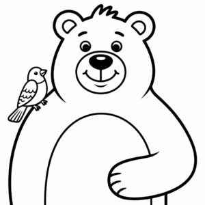 Ours et amis à colorier en téléchargement gratuit