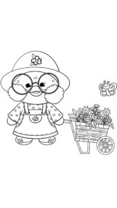 Télécharger coloriage Lalafanfan imprimer gratuit