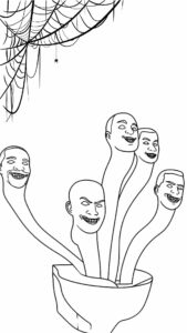 Skibidi toilet kleurplaat PDF