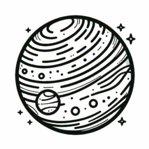 coloriage planète terre à imprimer