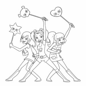 Tolle K3-Momente zum Ausmalen gratis Download