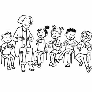 Zoete Zusjes in cucina disegni da colorare gratis