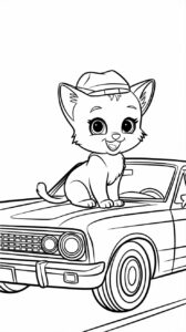 birke kätzchen ausmalbilder