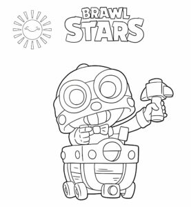 coloriage brawl stars corbac