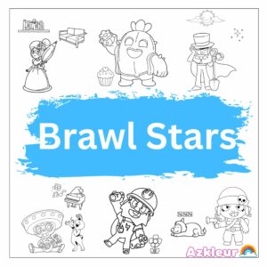 Brawl Stars: Página para colorear