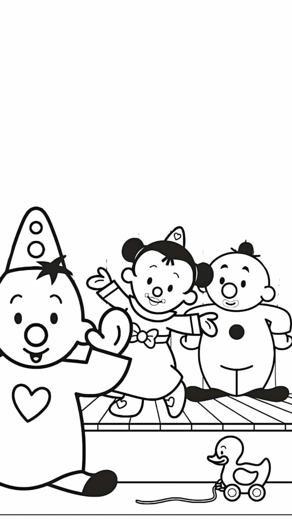 kawaii bumba coloring pages