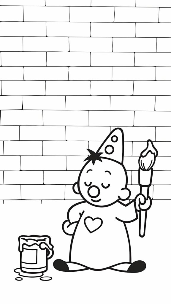 free coloring pages bumba to print